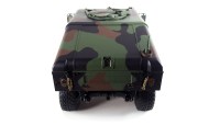 22420 U.S. Militaire Hummer Truck 4x4 1 op 10 RTR camouflage legergroen - www.twr-trading.nl 04